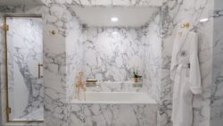 Pimped out Lincoln Bathroom
